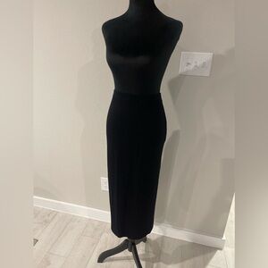 ST JOHN Santana knit midi maxi skirt 8